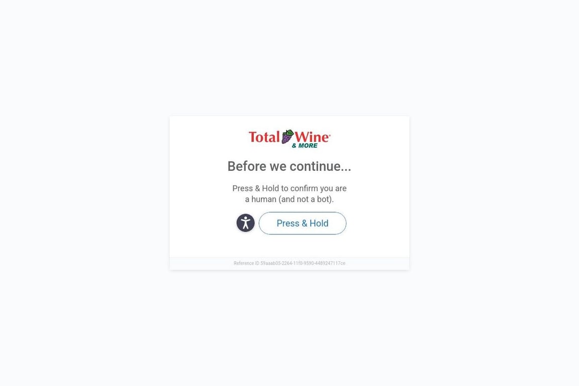 Total Wine homepage