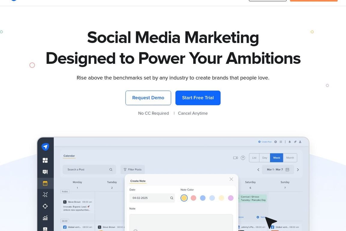 SocialPilot homepage