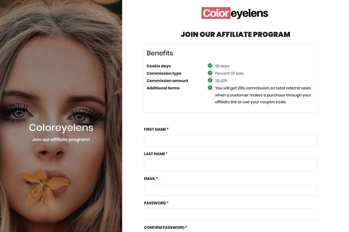 Coloreyelens Affiliate Program Everything You Need to Know (2024)