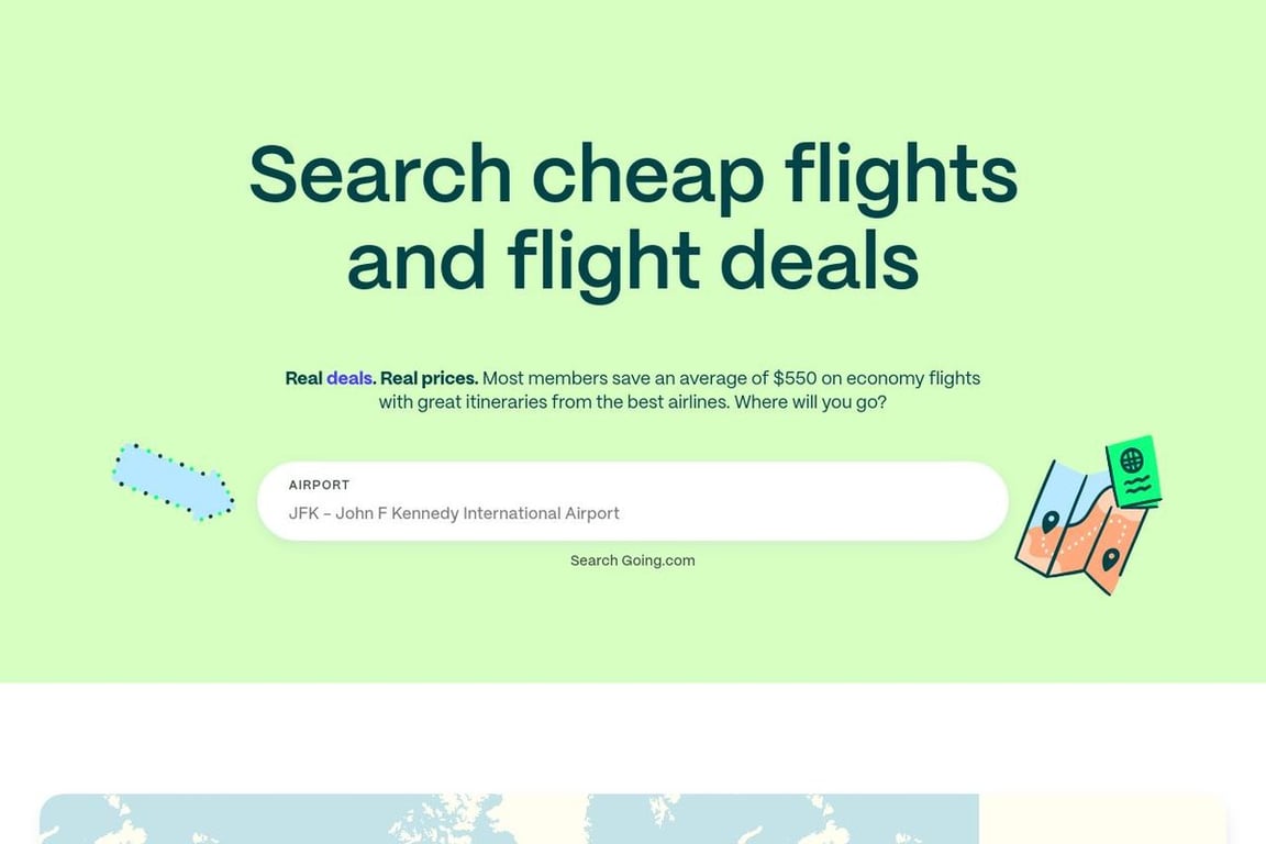 Scott’s Cheap Flights homepage