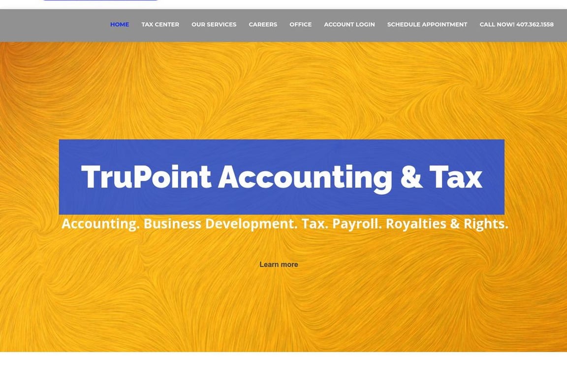 TruPoint Accounting And Tax homepage