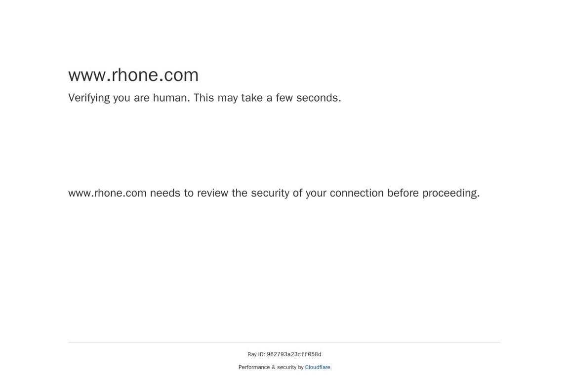 Rhone homepage