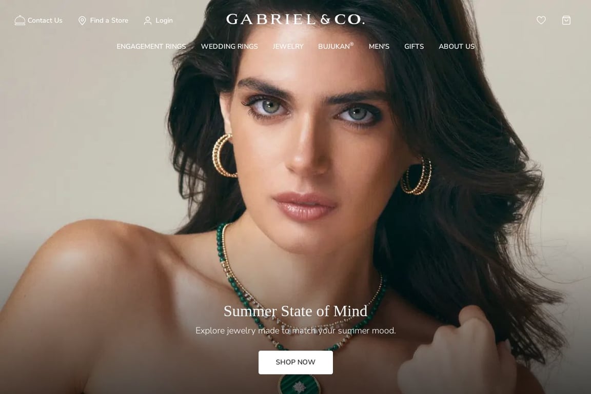 Gabriel & Co. Fine Jewelry And Bridal homepage