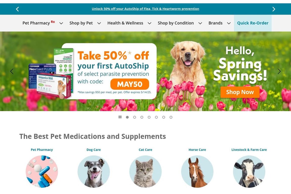 Allivet homepage