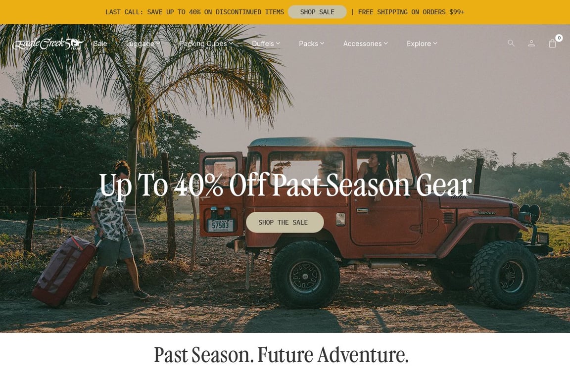 Eagle Creek homepage