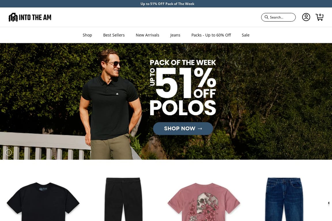 INTO THE AM homepage