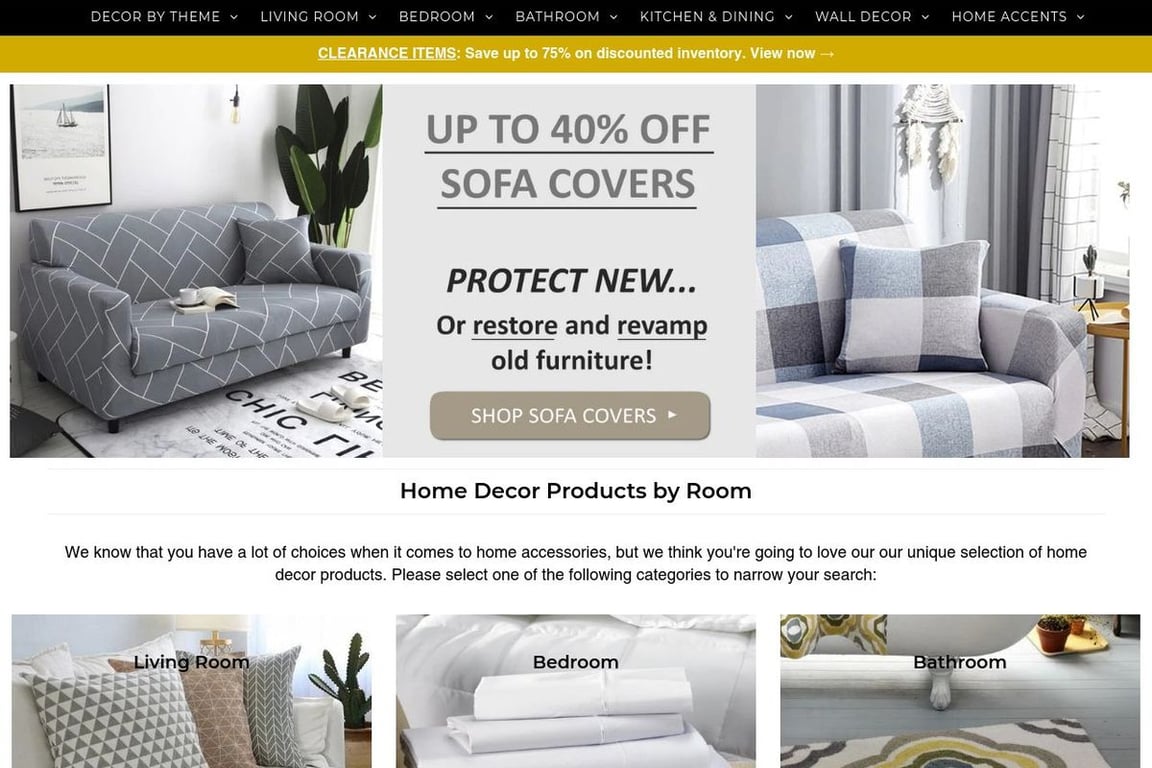 DecorZee homepage