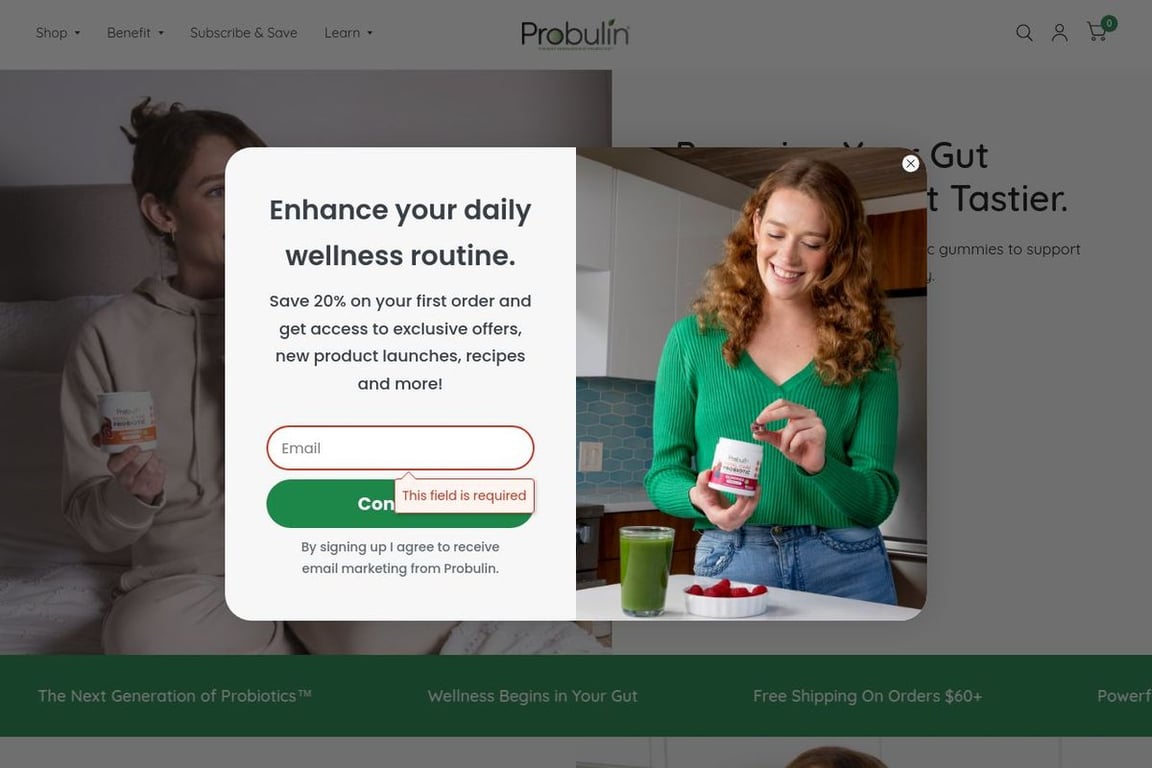 Probulin homepage
