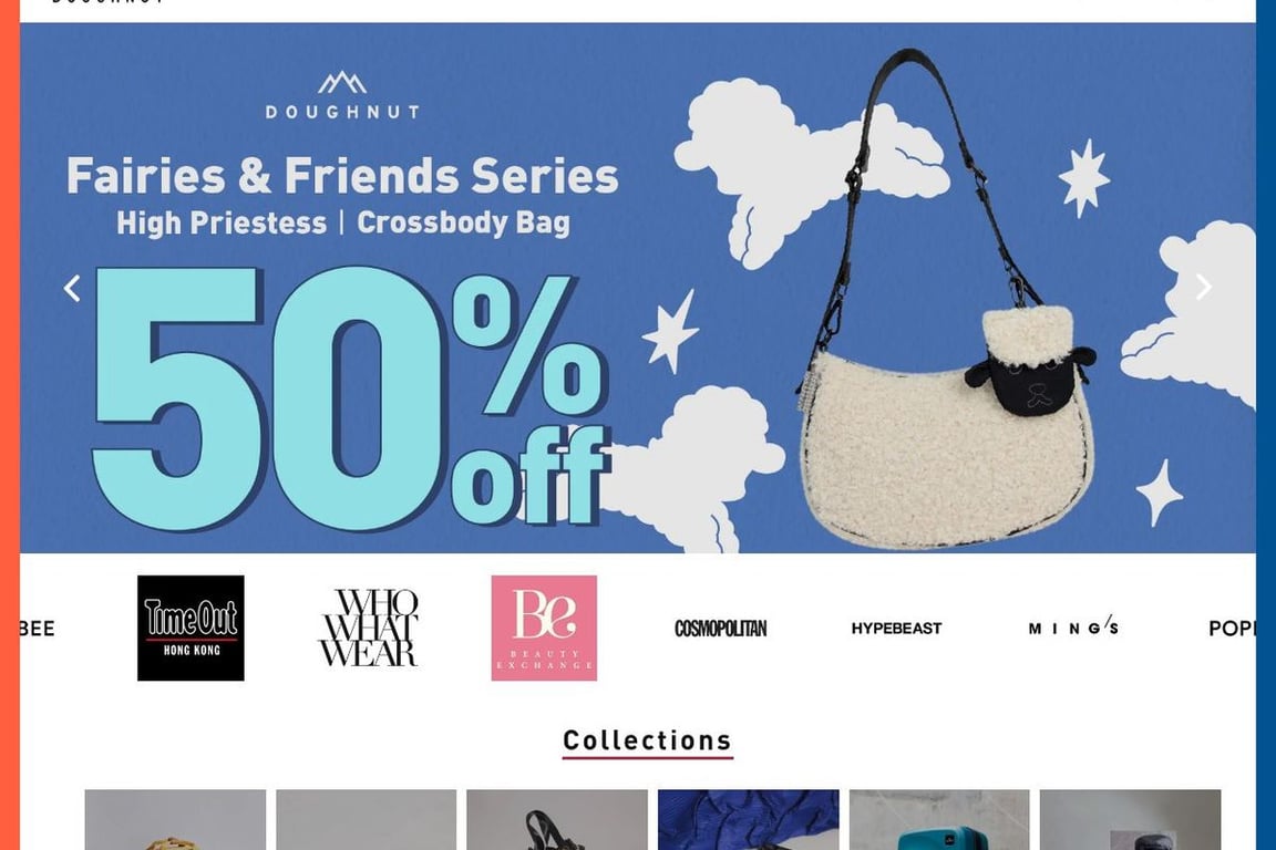 Doughnut (US) homepage
