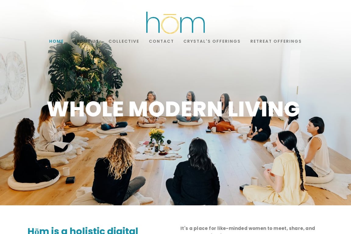 Hom homepage