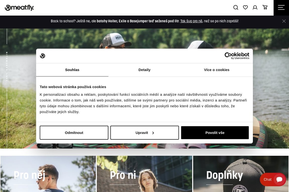 Meatfly homepage
