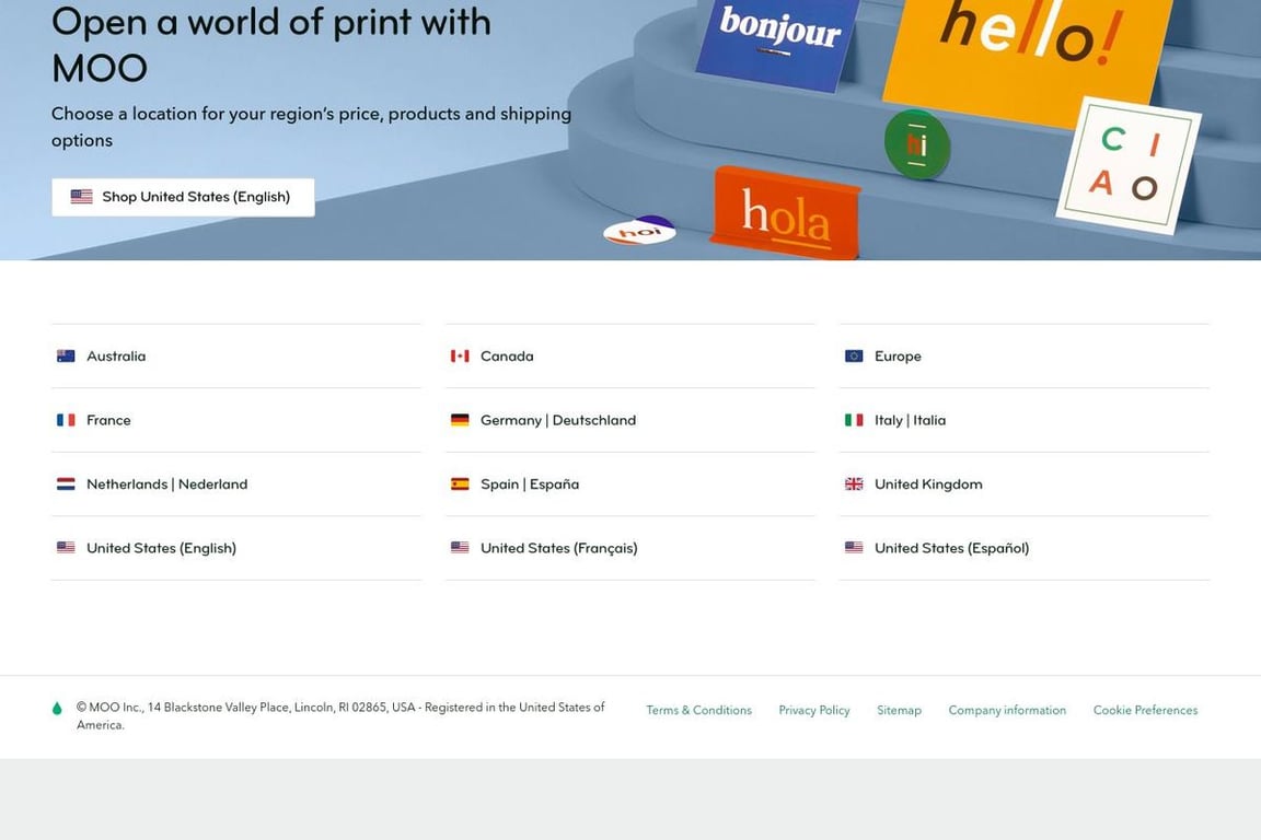 MOO homepage