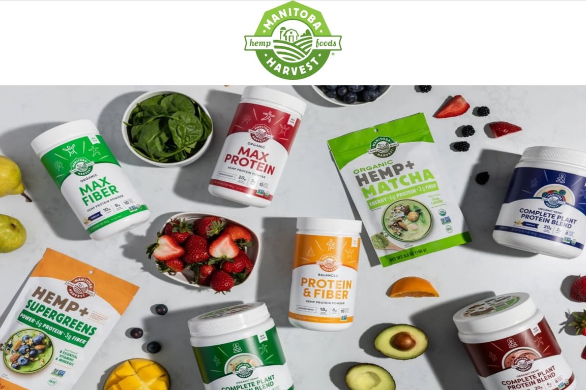 Manitoba Harvest CBD affiliate program signup page
