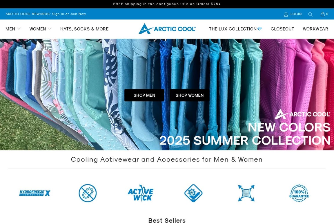 Arctic Cool homepage