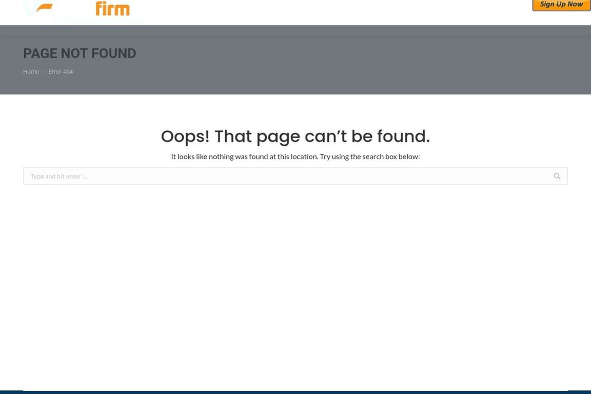 Credit Firm affiliate program signup page