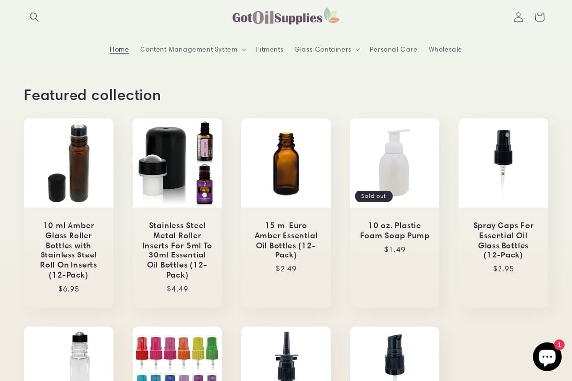 Got Oil Supplies homepage