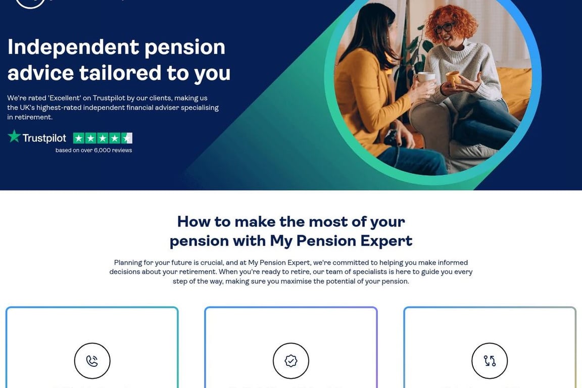 My Expert Holdings homepage