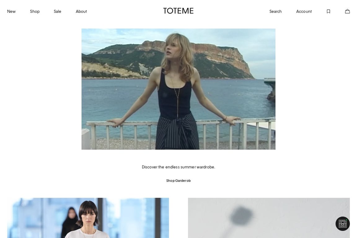 Toteme homepage