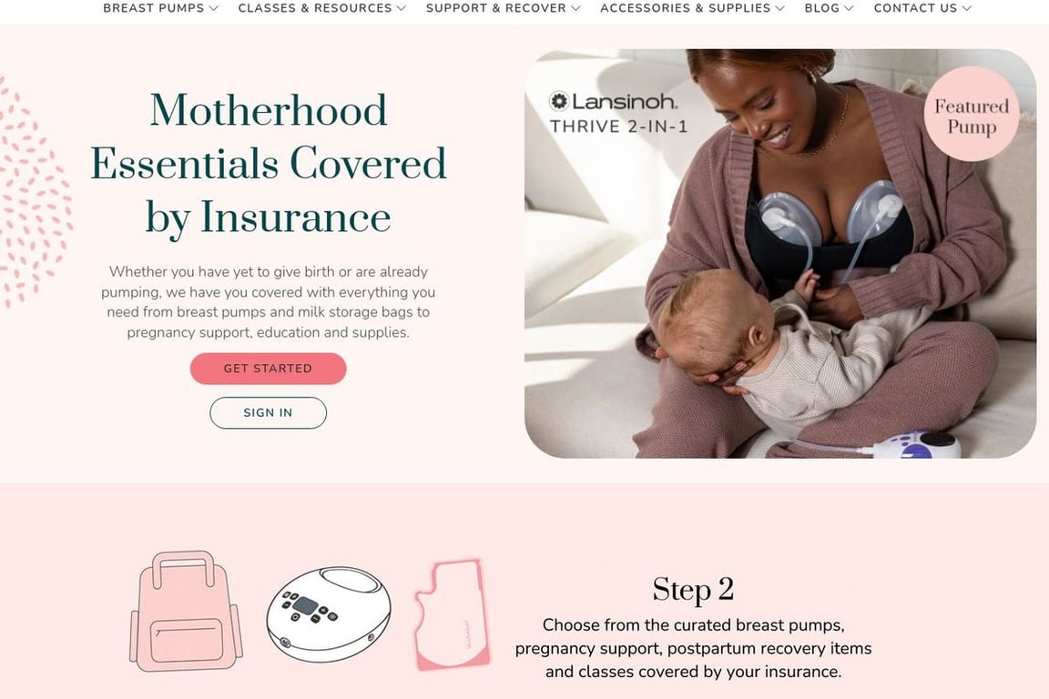 Aeroflow Healthcare homepage