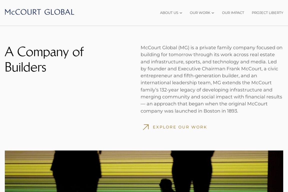 MG homepage