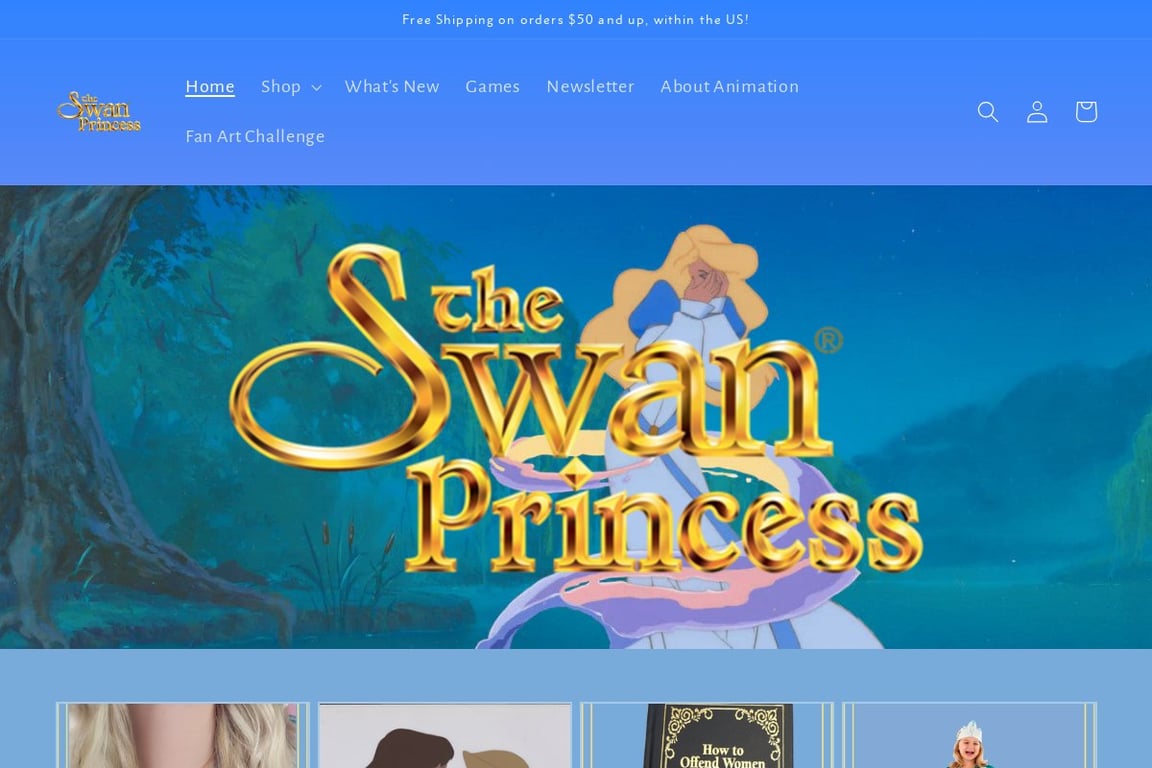 The Swan Princess homepage