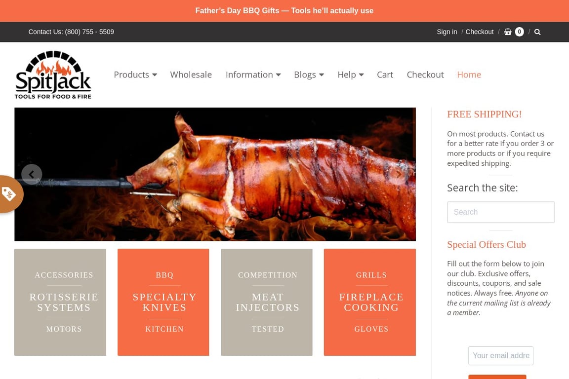 SPITJACK homepage