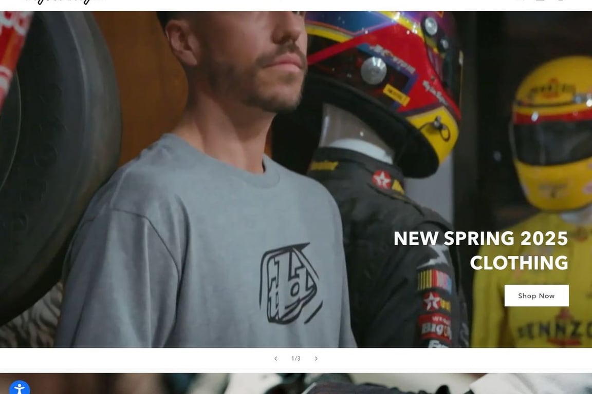 Troy Lee Designs homepage
