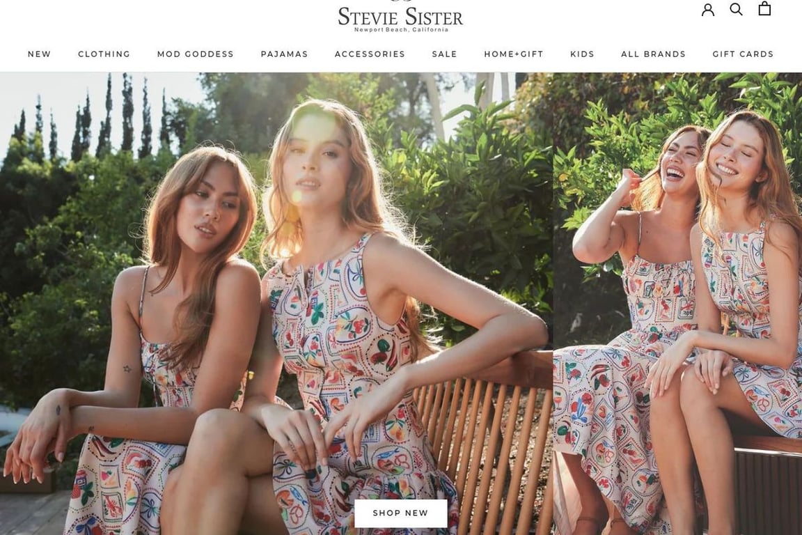 Stevie Sister homepage