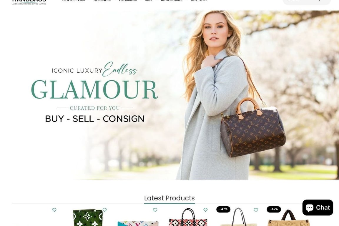 DallasDesignerHandbags homepage