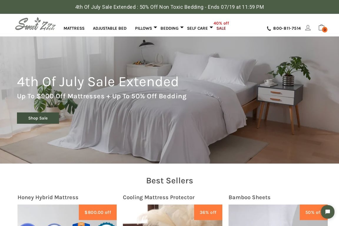 Sweet ZZZ homepage
