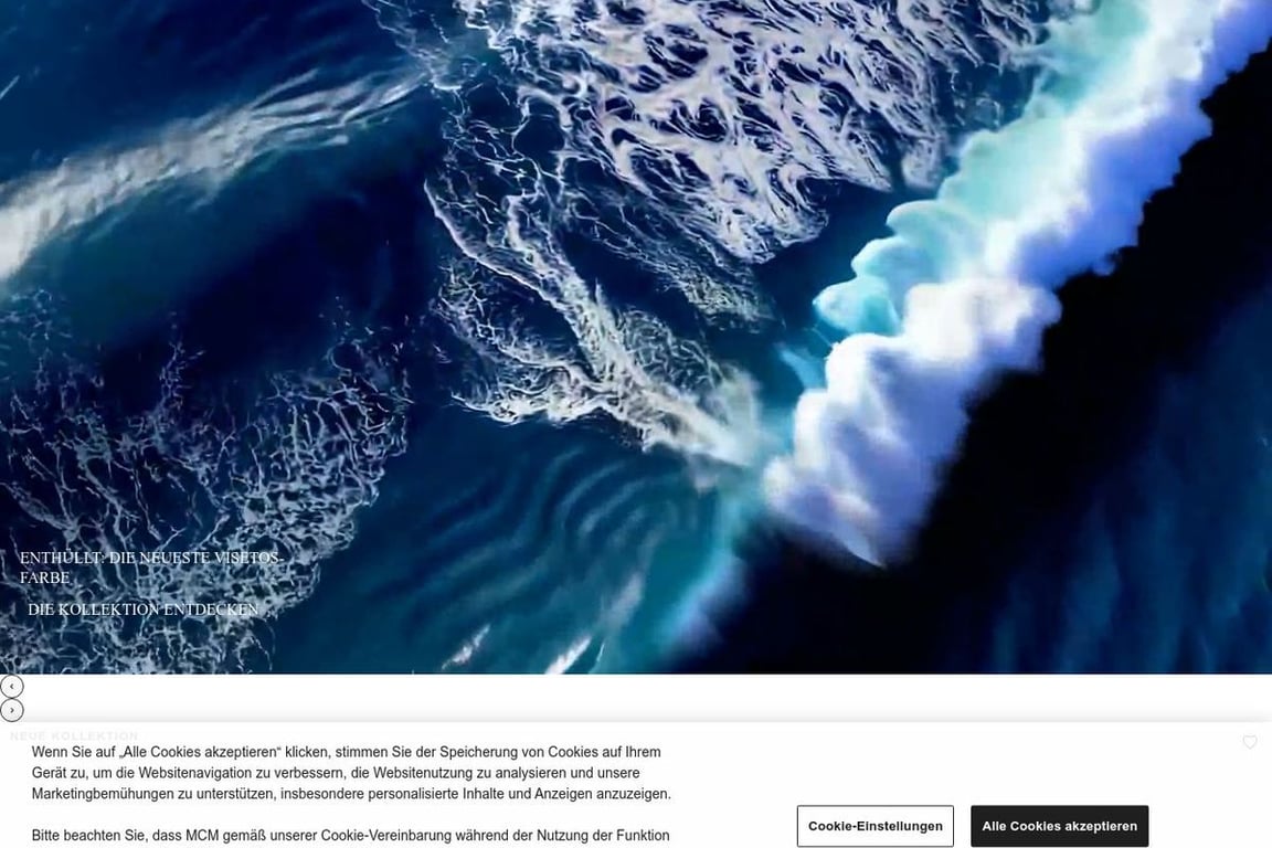 MCM DE homepage