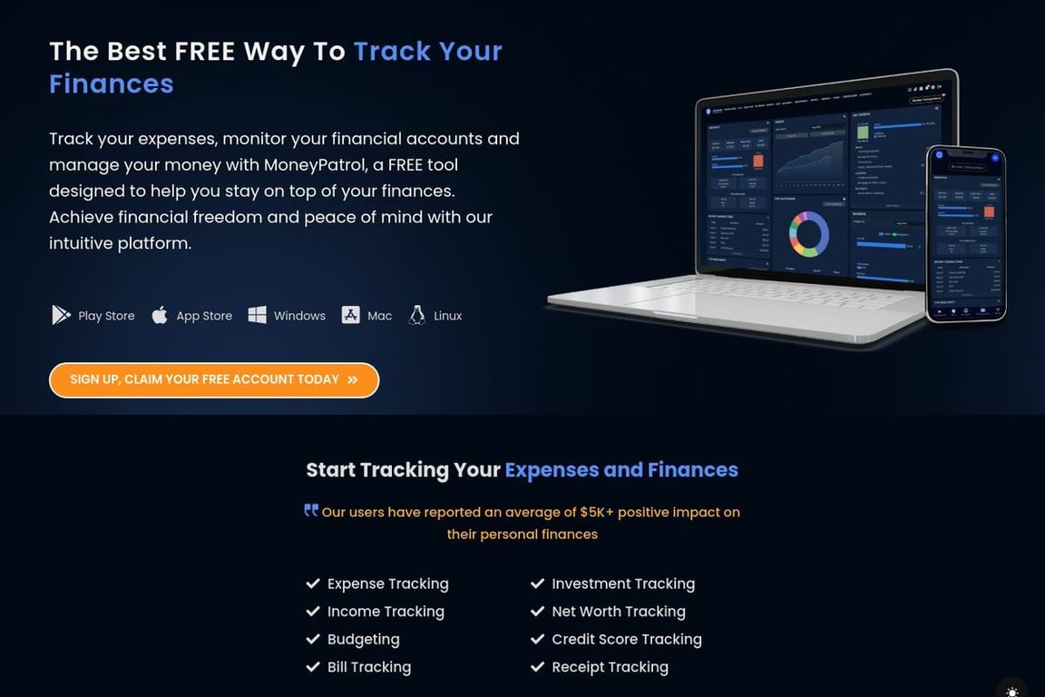 Money Patrol homepage