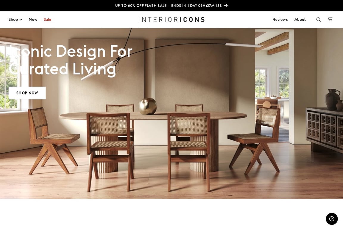 Interior Icons homepage