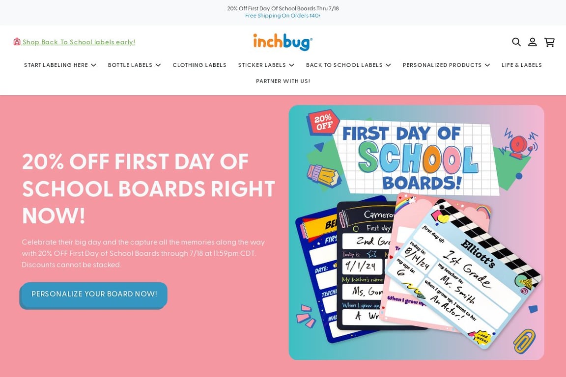 InchBug homepage