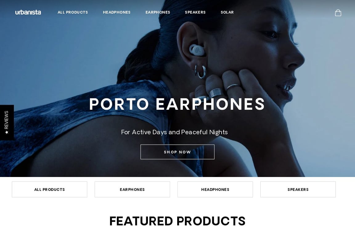Urbanista (US) homepage