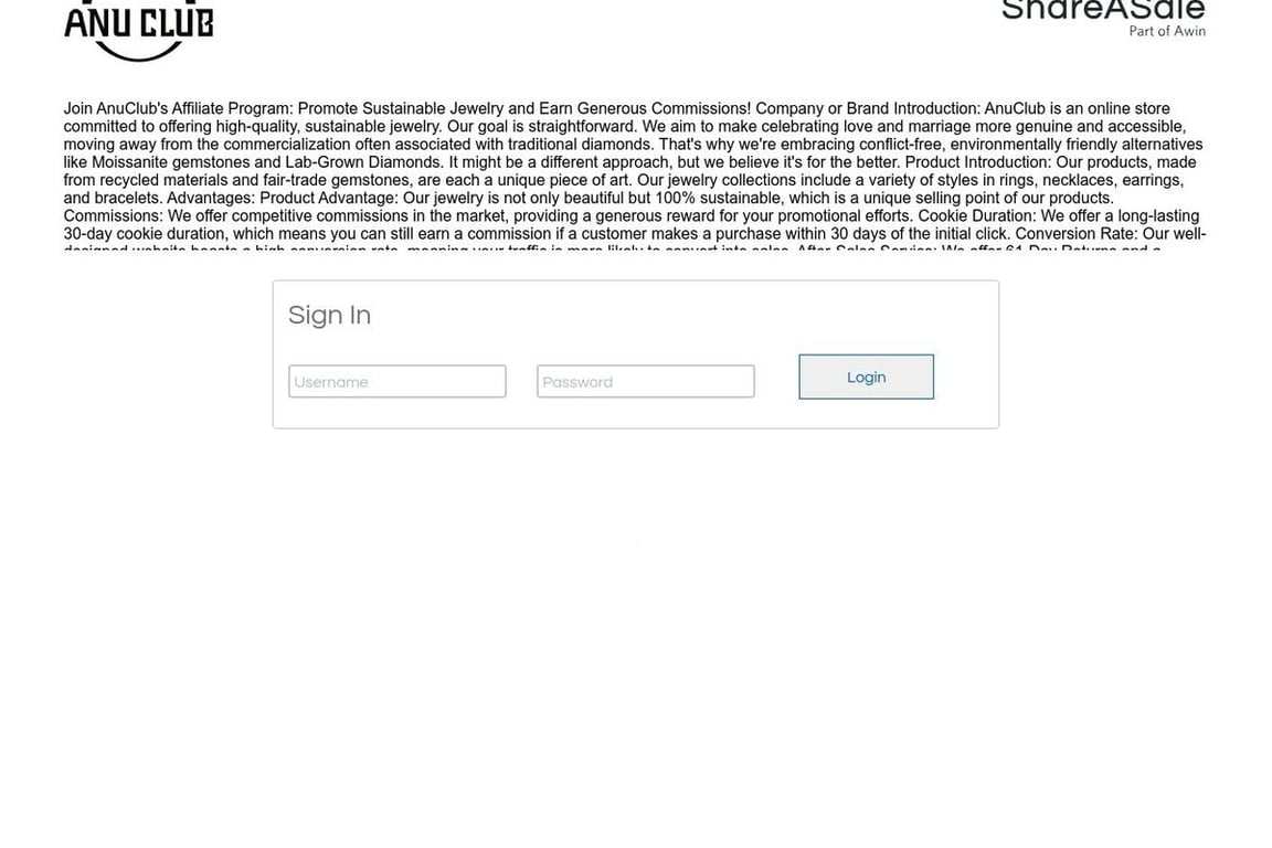 Zulre affiliate program signup page
