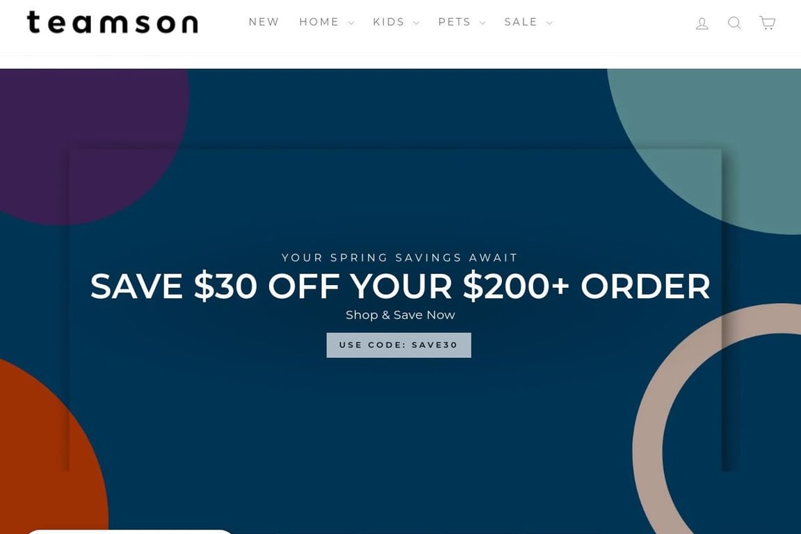Teamson Kids homepage