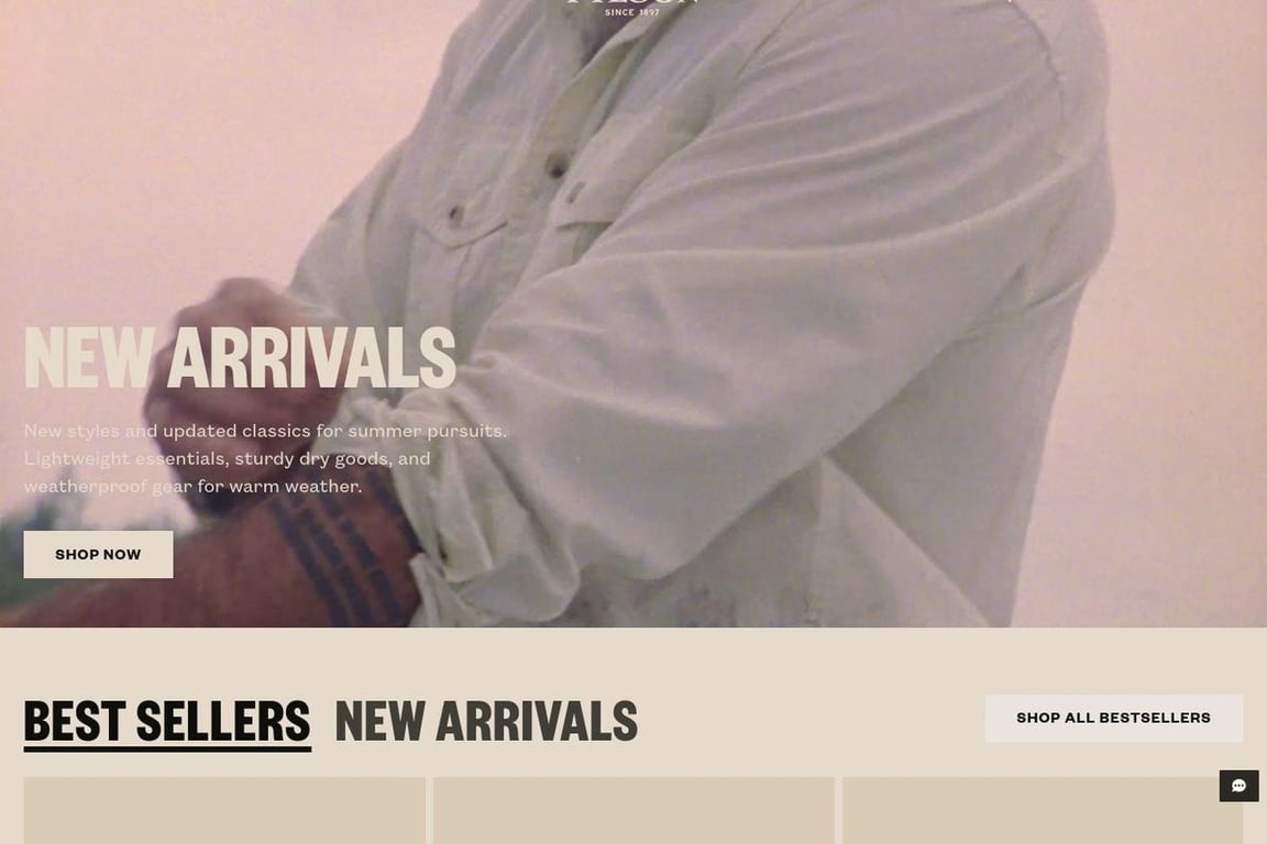Filson homepage
