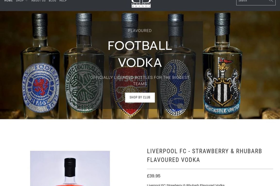 Bohemian Brands homepage