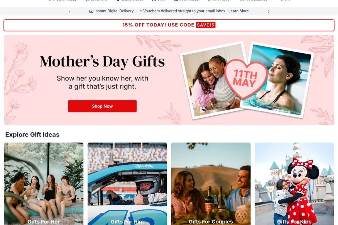 Cloud 9 Living homepage