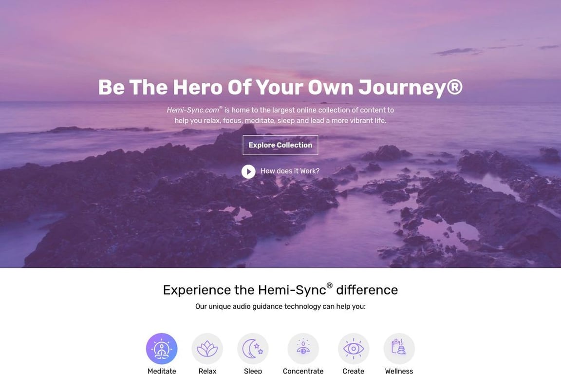 Hemi-Sync homepage
