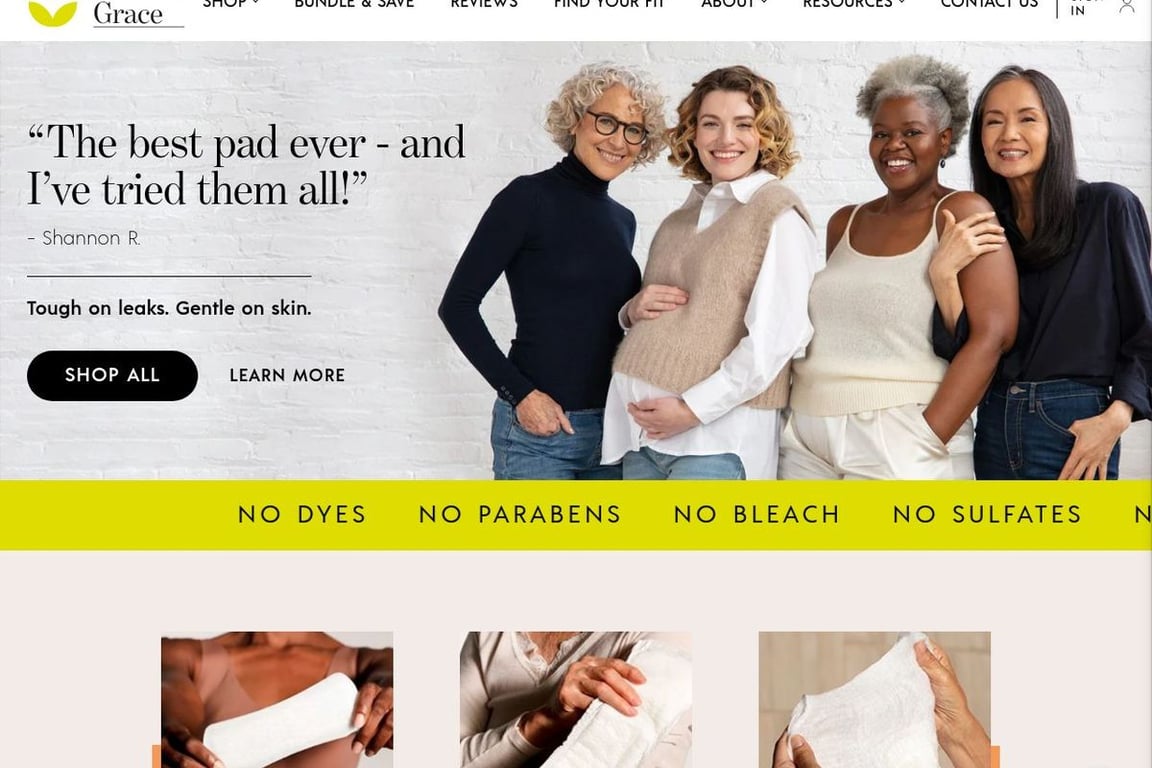Attn: Grace homepage