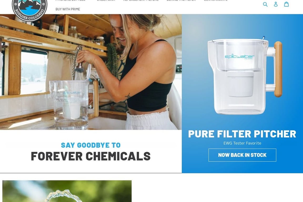 Epic Life homepage
