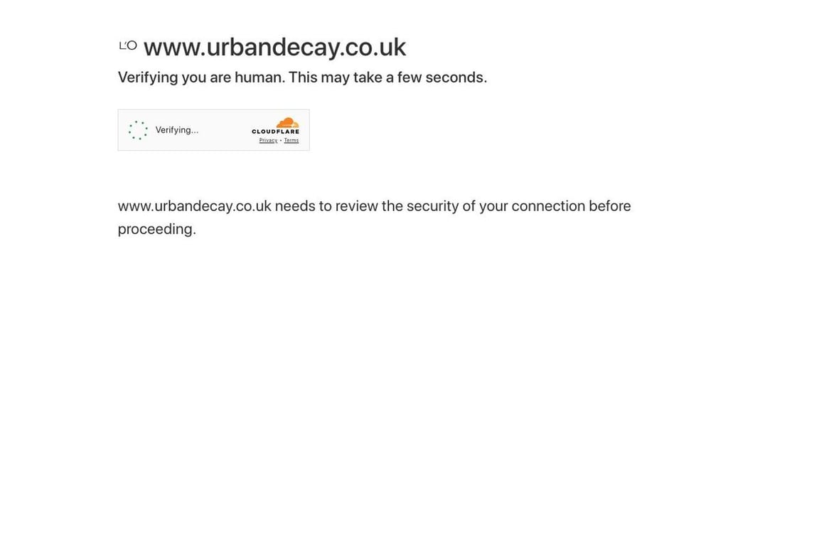 Urban Decay UK homepage