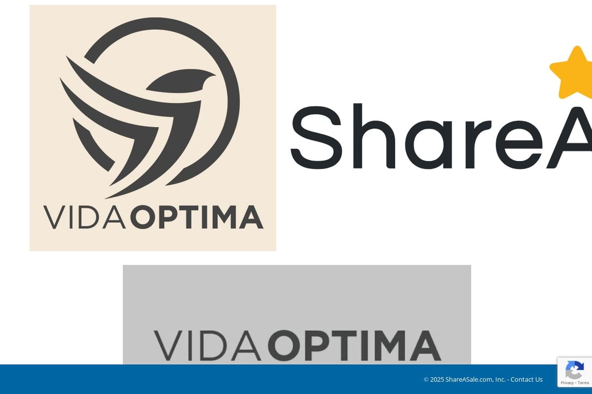 Vida Optima affiliate program signup page