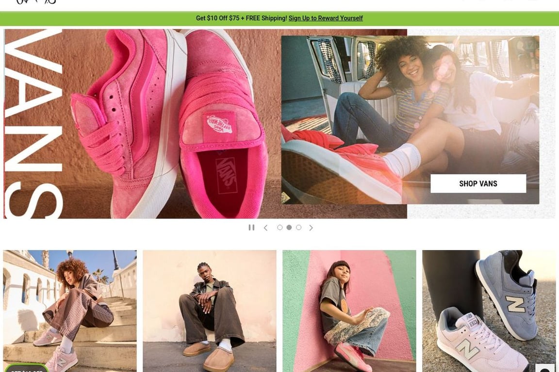 Journeys homepage