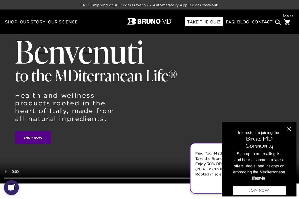 Bruno MD homepage