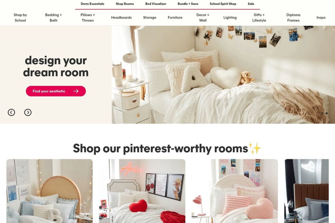 Dormify homepage