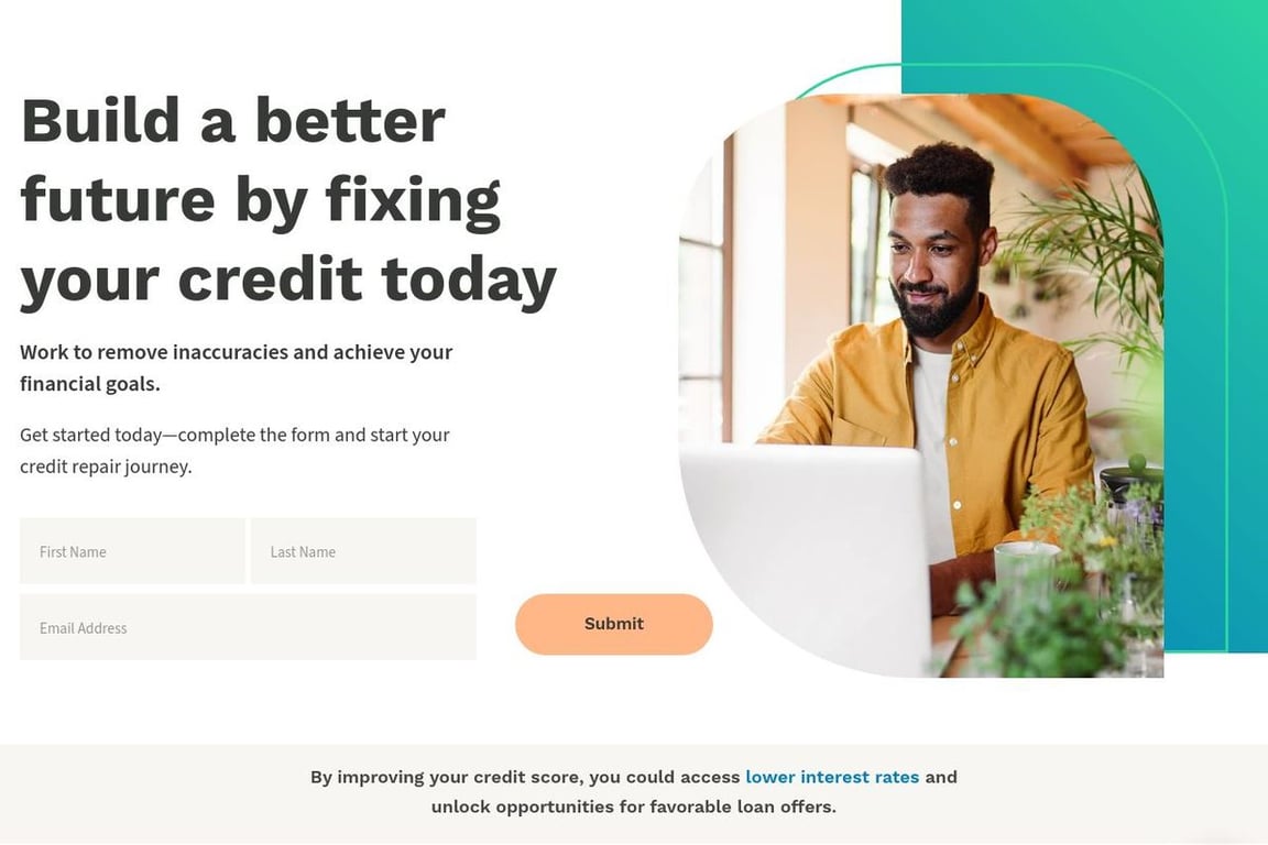 CreditRepair.com homepage