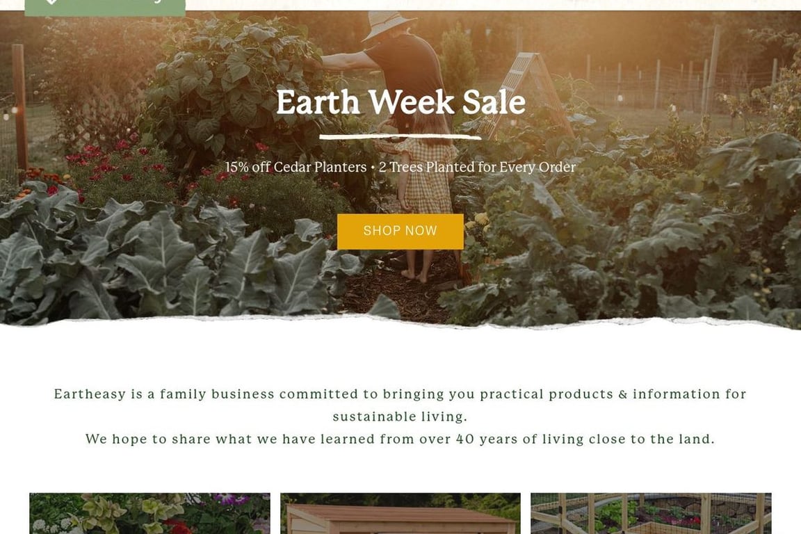 Eartheasy homepage